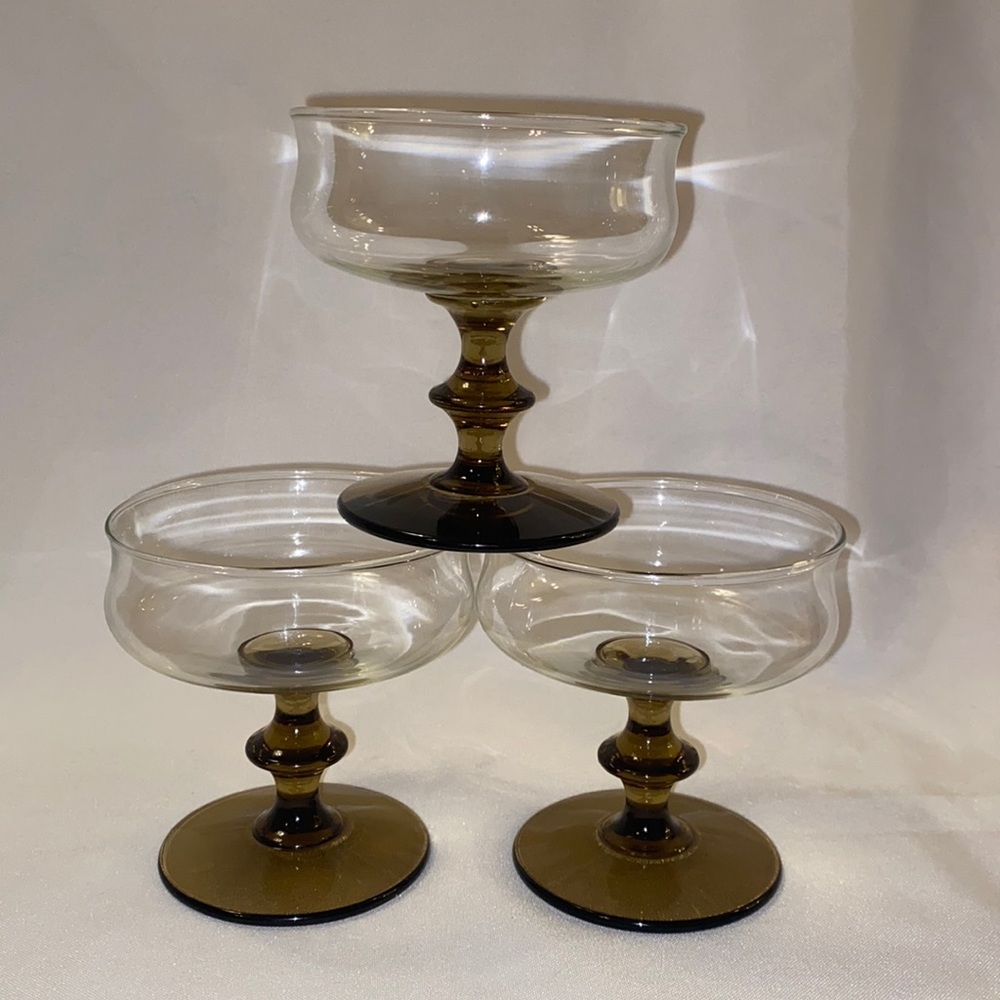 VTG Libbey Tulip Glasses